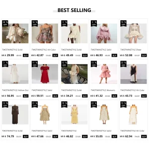 TWOTWINSTYLE Solid Blouse Mini Dresses For Women V Neck Long Sleeve Spliced Lace Up Sweet Style Dress Female Clothing Fashion