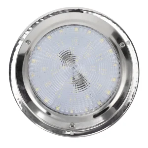 5.5in Marine Ceiling Dome Light 42LED IP65 Waterproof Interior Interior Surface Mount Light for Caravan RV Boat Yacht
