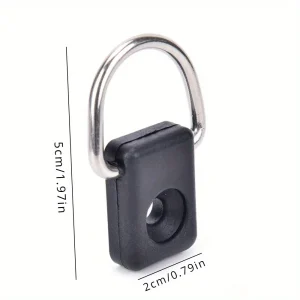 10pcs Kayak D Ring Lightweight Anti-corrosive Surfboard Accessories Fishing Rigging For Kayak Boat