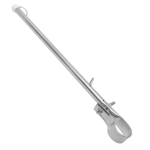 Flag Pole Holder For RV 304 Stainless Steel Banner Pole Holder Yacht Flag Holder Boat Accessories For Marines Yacht RV Pontoon